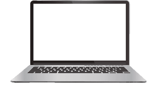 Guided online selection on a laptop